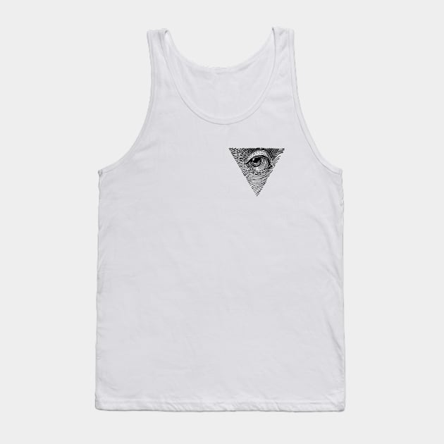 Eye of Illuminati Tank Top by MaxGraphic